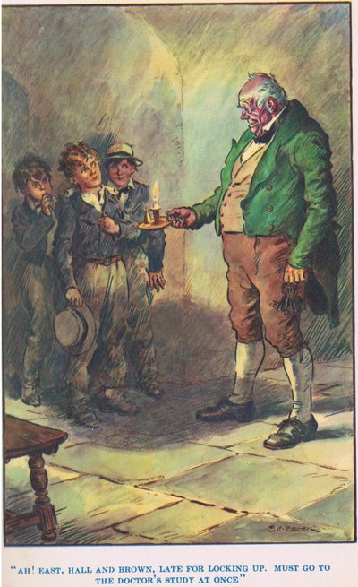 Tom Browns Schulzeit, Illustration aus 